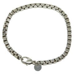 ティファニー ベネチアン リンク ブレスレット SV925 シルバー レディース TIFFANY&Co. 【中古】