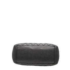 シャネル ココマーク GST チェーン トートバッグ ショルダーバッグ ブラック キャビアスキン レディース CHANEL 【中古】