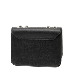 フルラ スター 星 メトロポリス チェーン ショルダーバッグ ブラック レザー レディース Furla 【中古】