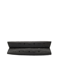 エム シー エム ヴィセトス トートバッグ ショルダーバッグ ブラック ナイロン レザー レディース MCM 中古