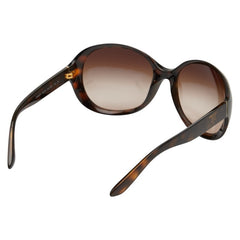 プラダ サングラス SPR04O ブラウン プラスチック レディース PRADA 【中古】