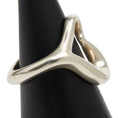 ティファニー オープンハート リング 指輪 SV925 シルバー レディース TIFFANY&Co. 【中古】