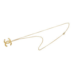 シャネル ココマーク ネックレス ゴールド メッキ レディース CHANEL 【中古】