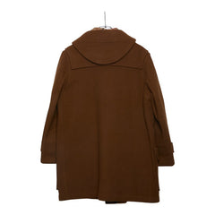 バーバリー ノバチェック SPECIALITY DUFFLE COATING ヴィンテージ ダッフルコート ブラウン ウール メンズ BURBERRY 【中古】