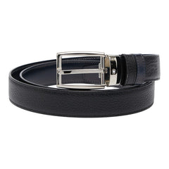 モンブラン リバーシブル ベルト ブラック ネイビー レザー メンズ MONTBLANC 【中古】