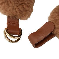 マックスマーラ テディ トラッパーハット フライトキャップ サイズ57 ブラウン キャメル レディース MAX MARA 【中古】