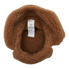 マックスマーラ テディ トラッパーハット フライトキャップ サイズ57 ブラウン キャメル レディース MAX MARA 【中古】