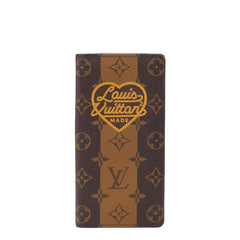 ルイ ヴィトン ×ヴァージルアブロー×NIGO ポルトフォイユ プラザ 長財布 M81008 ブラウン PVC レディース LOUIS VUITTON 【中古】