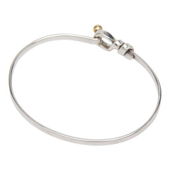 ティファニー フック&アイ ブレスレット SV925 シルバー K18YG イエローゴールド(750刻印) レディース TIFFANY&Co. 【中古】