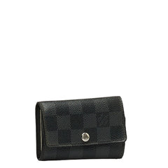 ルイ ヴィトン ダミエ グラフィット ミュルティクレ6 キーケース N62662 ブラック PVC レザー メンズ LOUIS VUITTON 中古