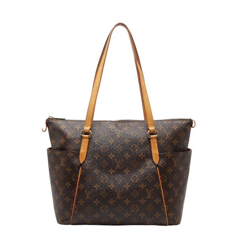 ルイ ヴィトン モノグラム トータリー MM ショルダーバッグ トートバッグ M56689 ブラウン PVC レザー レディース LOUIS VUITTON 【中古】