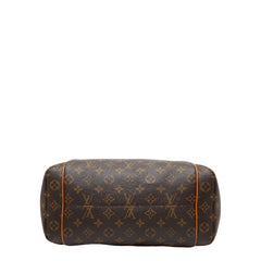 ルイ ヴィトン モノグラム トータリー MM ショルダーバッグ トートバッグ M56689 ブラウン PVC レザー レディース LOUIS VUITTON 【中古】