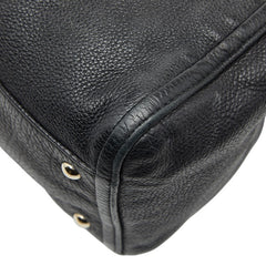 グッチ ソーホー インターロッキングG ショルダーバッグ トートバッグ 282309 ブラック レザー レディース GUCCI 【中古】