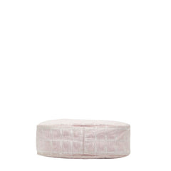 シャネル ニュートラベルライン ワンショルダーバッグ ピンク ナイロン レザー レディース CHANEL 中古