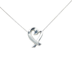 ティファニー ラビングハート ネックレス SV925 シルバー レディース TIFFANY&Co. 【中古】