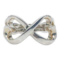 ティファニー ダブルラビングハート リング 指輪 SV925 シルバー レディース TIFFANY&Co. 【中古】