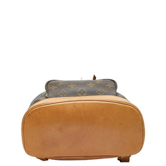 ルイ ヴィトン モノグラム モンスリPM リュック バックパック M51137 ブラウン PVC レザー レディース LOUIS VUITTON 【中古】