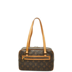 ルイ ヴィトン モノグラム シテMM ショルダーバッグ M51182 ブラウン PVC レザー レディース LOUIS VUITTON 【中古】
