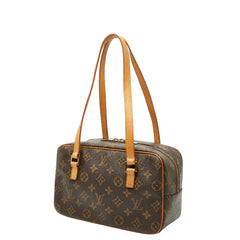 ルイ ヴィトン モノグラム シテMM ショルダーバッグ M51182 ブラウン PVC レザー レディース LOUIS VUITTON 【中古】