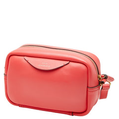 アニヤ ハインドマーチ アイズ タッセル 斜め掛け ショルダーバッグ クロスボディバッグ ピンク レザー レディース Anya Hindmarch 【中古】