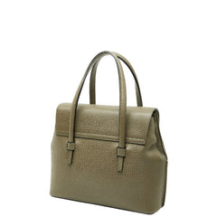ロエベ ハンドバッグ ショルダーバッグ 2WAY カーキ レザー レディース LOEWE 【中古】