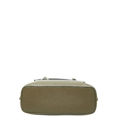 ロエベ ハンドバッグ ショルダーバッグ 2WAY カーキ レザー レディース LOEWE 【中古】