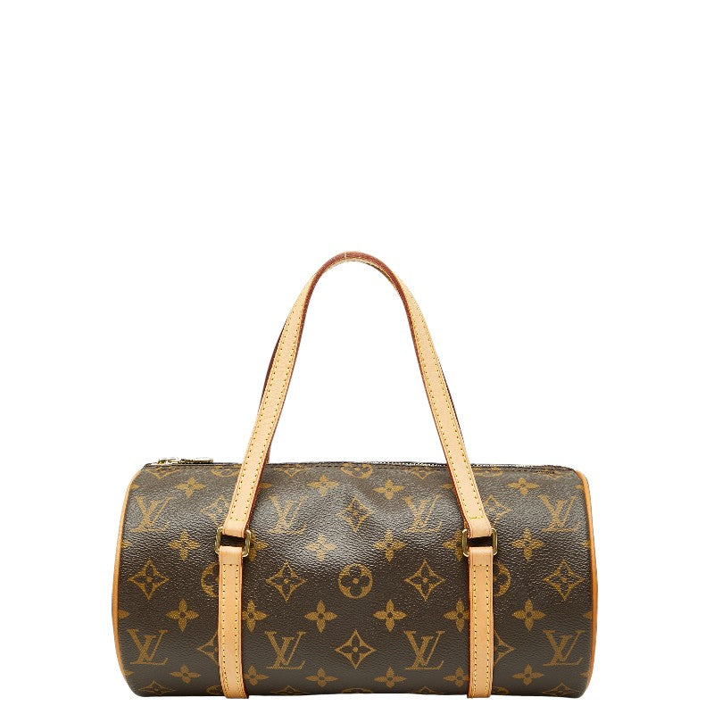 ルイ ヴィトン モノグラム パピヨン26 ハンドバッグ M51366 ブラウン PVC レザー レディース LOUIS VUITTON 【中古】