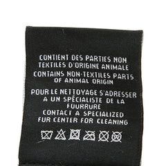 シャネル ココマーク クッション 枕 ホワイト ブラック ムートン カシミヤ レディース CHANEL 【中古】