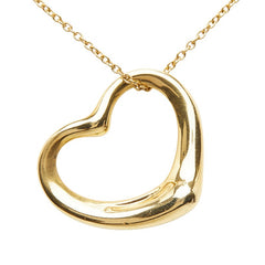 ティファニー オープンハート ネックレス K18YG イエローゴールド レディース TIFFANY&Co. 中古