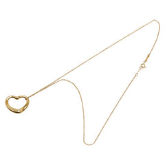ティファニー オープンハート ネックレス K18YG イエローゴールド レディース TIFFANY&Co. 中古