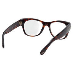 トムフォード レギュラーフィット メガネ 眼鏡 度入り TF5040 180 ブラウン プラスチック メンズ TOM FORD 【中古】