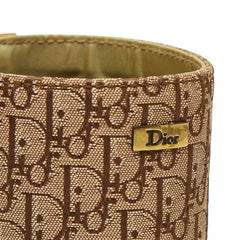 ディオール トロッター - ペンスタンド ペンケース ベージュ ブラウン キャンバス レザー レディース Dior 中古