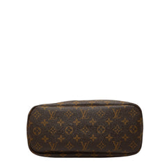 ルイ ヴィトン モノグラム ネヴァーフルPM ハンドバッグ トートバッグ M40155 ブラウン PVC レザー レディース LOUIS VUITTON 【中古】