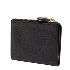 サルヴァトーレフェラガモ ヴァラリボン 二つ折り財布 ブラック レザー レディース Salvatore Ferragamo 中古