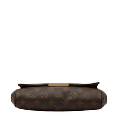 ルイ ヴィトン モノグラム フェイボリットMM ハンドバッグ ショルダーバッグ 2WAY M40718 ブラウン PVC レザー レディース LOUIS VUITTON 【中古】