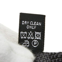 ジバンシー ロゴ マフラー グレー ブラック ウール アクリル レディース Givenchy 【中古】