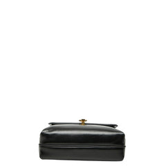 グッチ オールドグッチ ショルダーバッグ ブラック レザー レディース GUCCI 【中古】