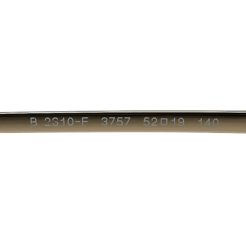 バーバリー ノバチェック メガネ 眼鏡 B2310-F ブラック ゴールド クリア プラスチック レディース BURBERRY 【中古】