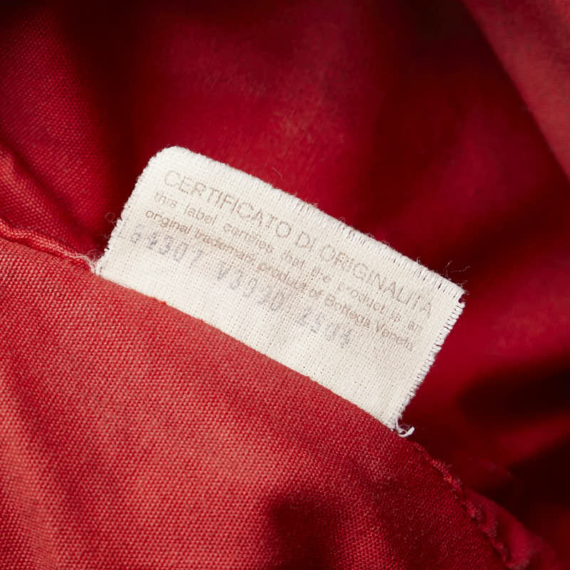ボッテガヴェネタ パンチング 斜め掛け ショルダーバッグ ブラウン レザー レディース BOTTEGAVENETA 【中古】