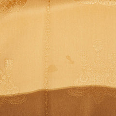 カルティエ 総柄 スカーフ ブラウン シルク レディース CARTIER 【中古】