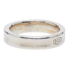 ティファニー 1837 ナロー リング 指輪 SV925 シルバー レディース TIFFANY&Co. 中古