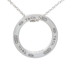 ティファニー 1837 ナロー ネックレス SV925 シルバー レディース TIFFANY&Co. 【中古】
