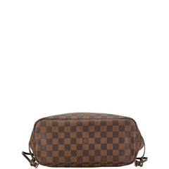 ルイ ヴィトン ダミエ ネヴァーフルPM ハンドバッグ トートバッグ N41359 ブラウン PVC レザー レディース LOUIS VUITTON 中古