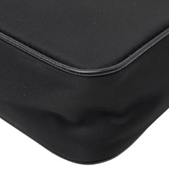 プラダ Re-Edition 2005 Re-Nylon ショルダーバッグ チェーンハンドバッグ 2WAY 1BH204 ブラック ナイロン サフィアーノレザー レディース PRADA 【中古】
