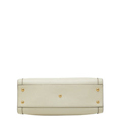 グッチ GGマーモント バンブー ダイアナ スモール ハンドバッグ ショルダーバッグ 2WAY 660195 ホワイト レザー レディース GUCCI 【中古】