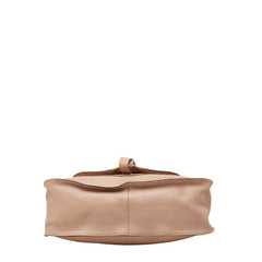 クロエ マーシー ハンドバッグ ピンクベージュ レザー レディース Chloe 【中古】