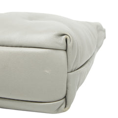 マルタンマルジェラ グラム スラム ホーボー マイクロ ショルダーバッグ SB1WG0021 グレー レザー レディース MARTIN MARGIELA 中古
