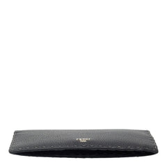 フェンディ セレリア 長財布 二つ折り 7M0355 ブラック レザー レディース FENDI 【中古】