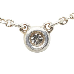 ティファニー バイザヤード ダイヤモンド ネックレス SV925 シルバー レディース TIFFANY&Co. 【中古】