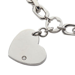 モンブラン ハート チェーン ブレスレット SV925 シルバー レディース MONTBLANC 【中古】